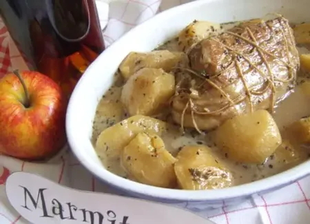 Rôti de veau normand