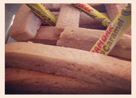 Petites bouchées gourmandes au carambar
