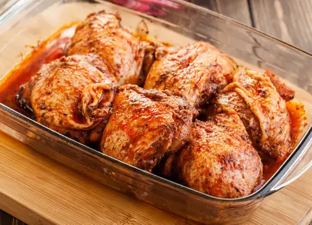 Gigot sauté à l'ail et au romarin