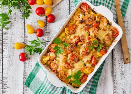 Gratin de légumes léger