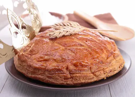 Galette des rois pommes oranges