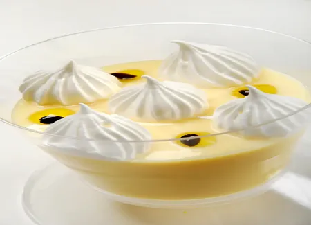 Mousse au fruit de la passion