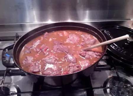 Daube de sanglier à la gombertoise
