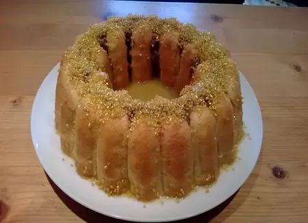 Charlotte chocolat ananas