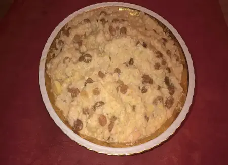 Riz au lait pommes raisins cannelle