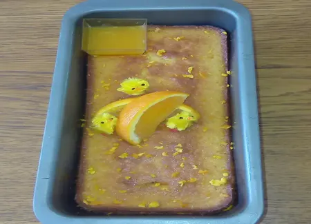 Cake moelleux à l'orange
