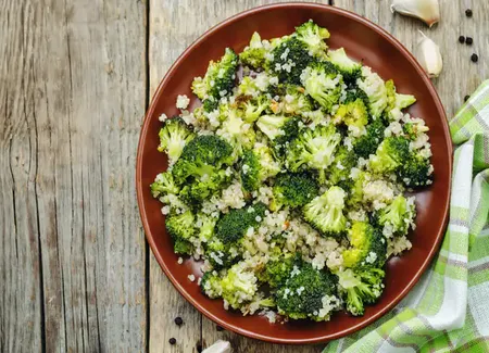 Quinoa au brocoli