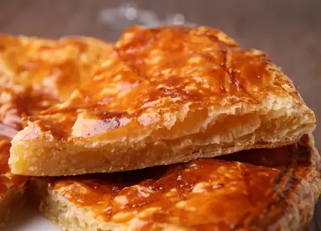 Galette des rois à la frangipane sans oeuf