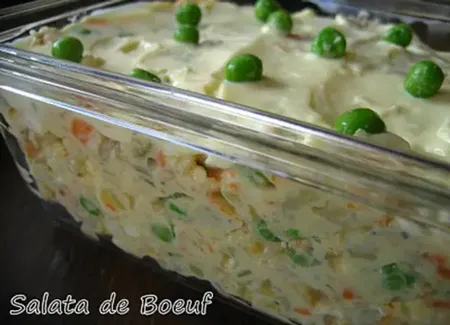 Salade de boeuf roumaine