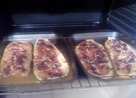 Courgettes farcies à la viande