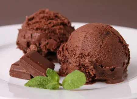 Sorbet chocolat