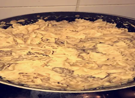 Pâtes sauce fond de veau