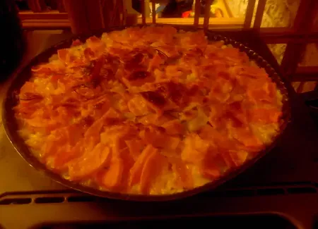 Gratin de potimarron bio