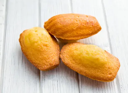 Madeleines au miel facile