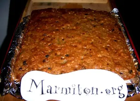 Délicieux gâteau de noël