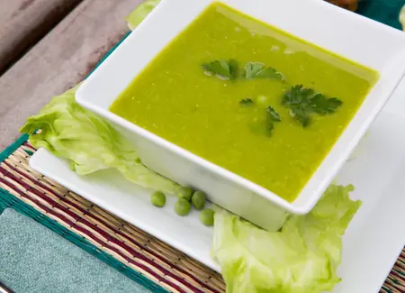 Soupe de laitue de lise