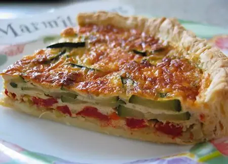 Tarte aux 3 légumes façon marie