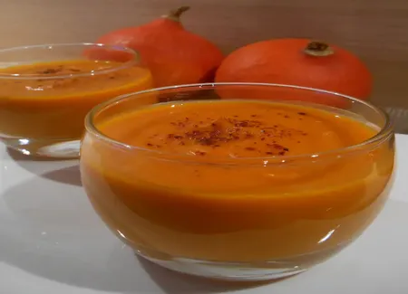 Velouté de potimarron & miel