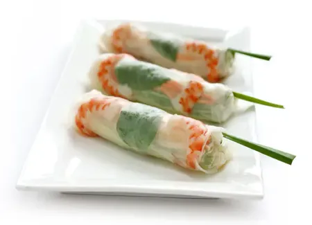 Rouleaux de printemps aux crevettes
