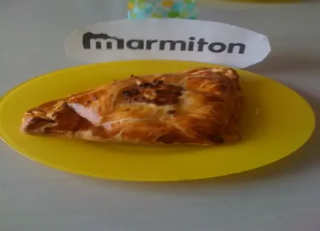 Chaussons de poisson, épinard et fromage de chèvre