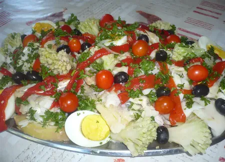 Salade de morue d'été