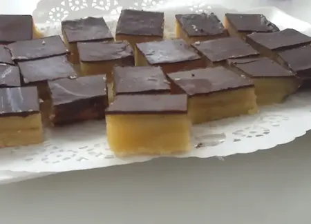 Carrés au citron faciles