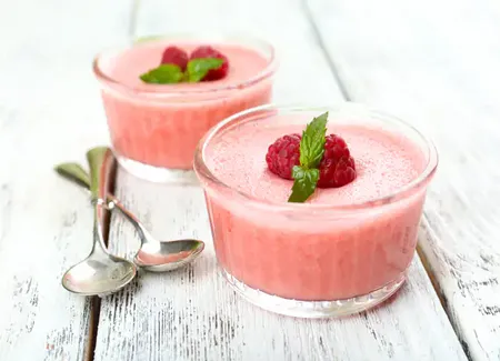 Crème de framboises