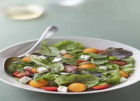 Salade fraiche d'été au melon
