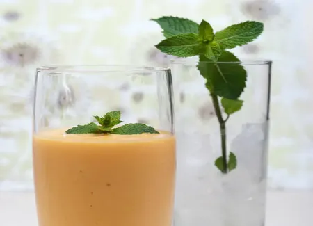Milkshake mangue et miel