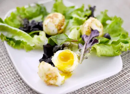 Oeuf mollet pané