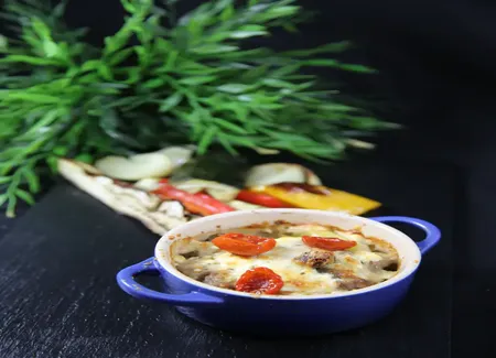 Crumble d'agneau à l'origan et à la feta
