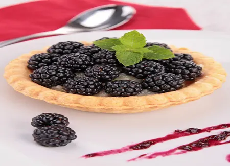 Mini-tartelettes aux mûres