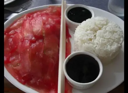 Sashimi tahitien
