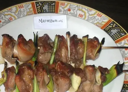 Yakitori (brochettes de poulet japonaises)
