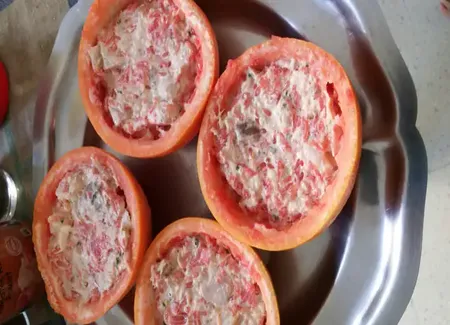 Pamplemousse au thon