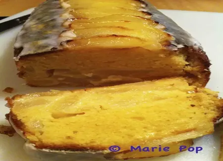 Cake aux poires façon clafoutis
