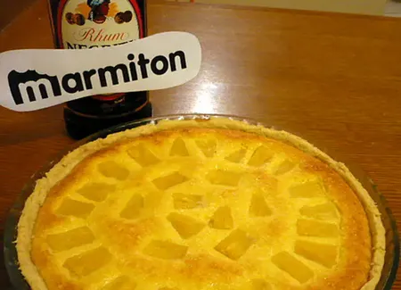 Tarte ananas et noix de coco (créole)