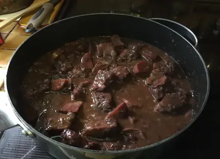Seitan bourguignon