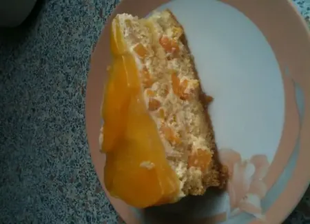 Gâteau crémeux aux fruits de saison