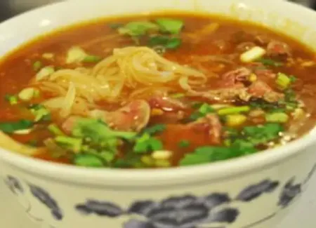 Soupe au boeuf façon chinoise