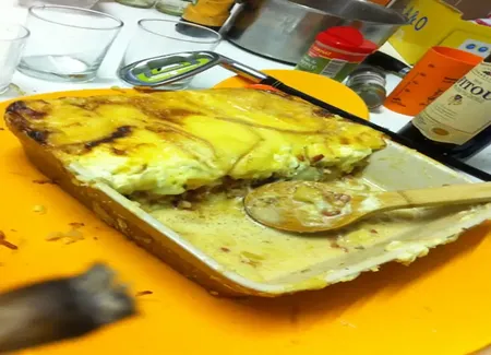 Raflette - tartiflette à la raclette