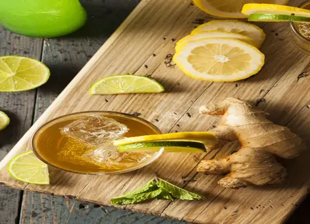 Cocktail mali'clé vodka, citron et gingembre