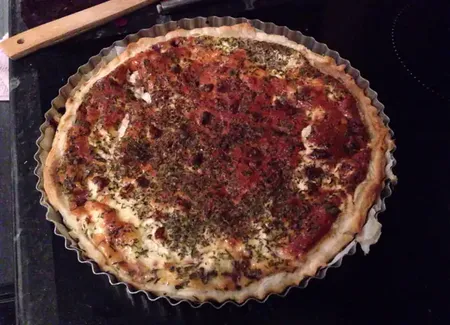 Quiche au comté et aux oignons