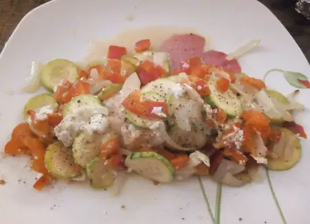 Papillottes de saumon au chèvre