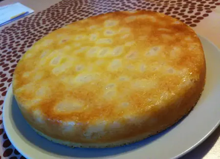 Gâteau poire chocolat blanc