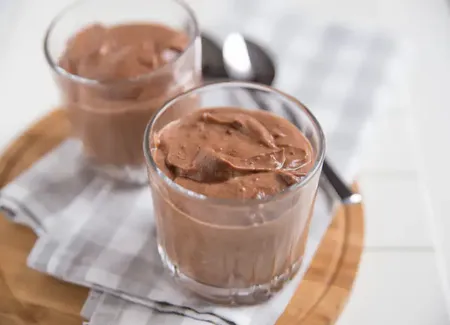 Authentique et délicieuse mousse au chocolat