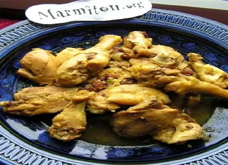 Fricassé de poulet au paprika et poivrons