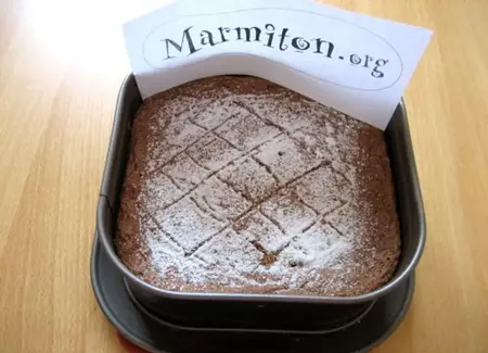 Gâteau de semoule chocolat - noisette