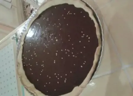 Tarte chocolat carambar