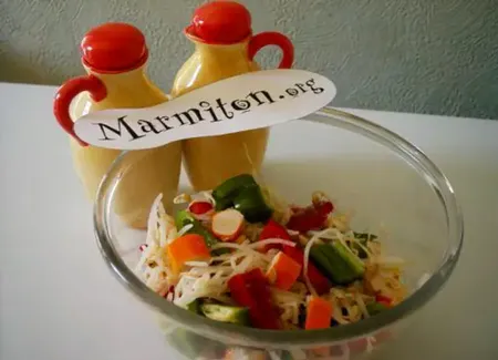 Salade des îles au surimi